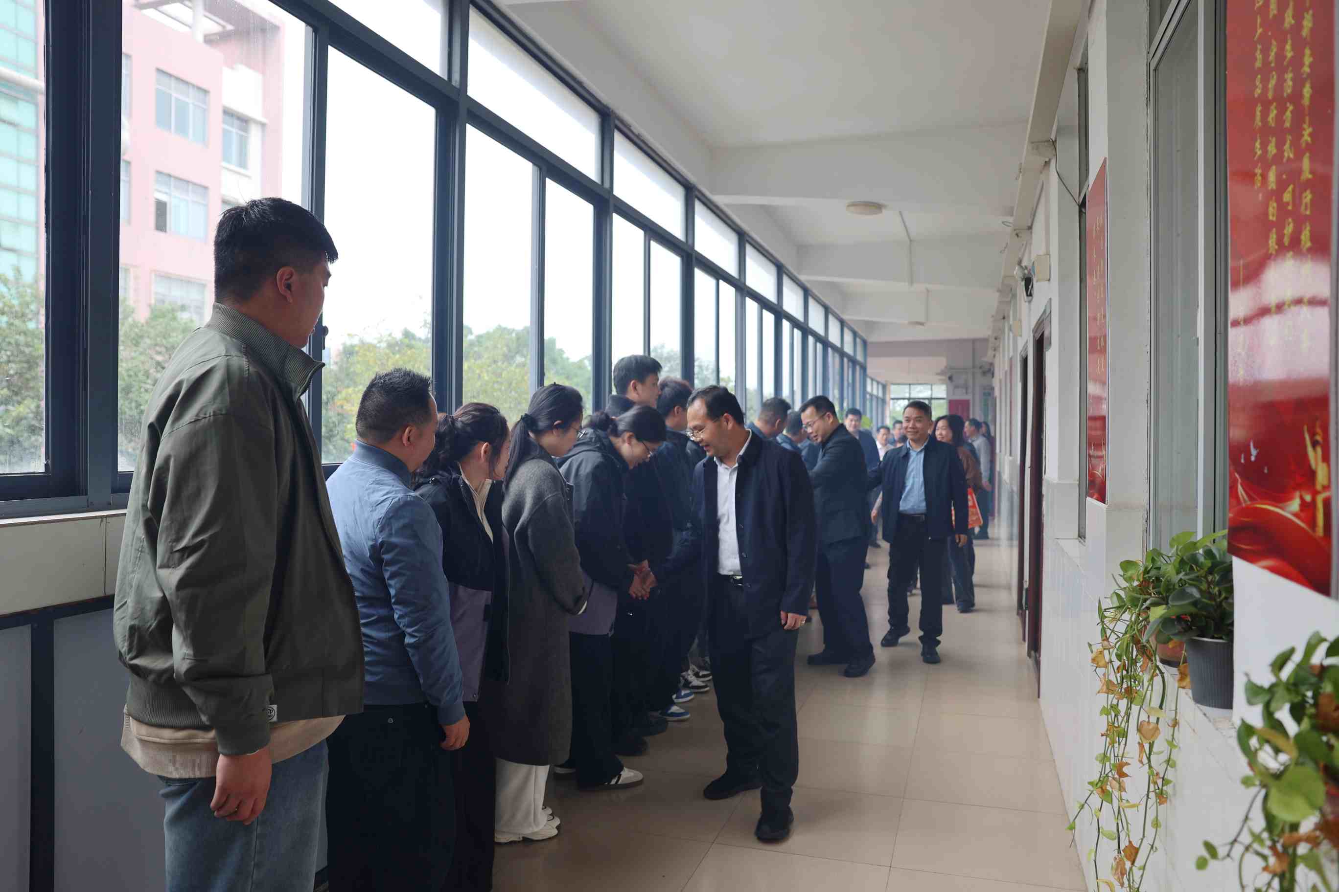 绿意盎然迎新岁 龙马精神启新程——股东单位领导赴鹿鼎集团开展新春慰问活动